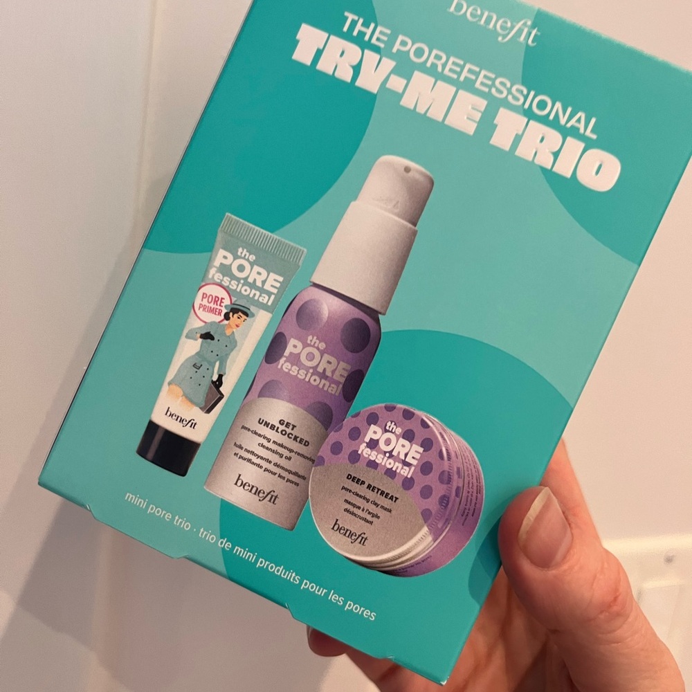 Benefit The POREfessional Try-Me Trio Skincare Set